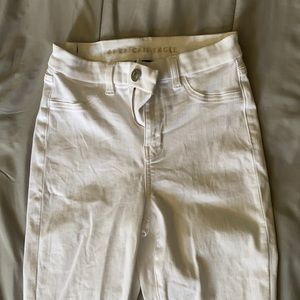 American Eagle all white jeans